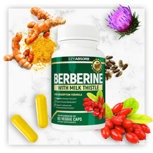 Load image into Gallery viewer, Insulin Herb Berberine with Milk Thistle
