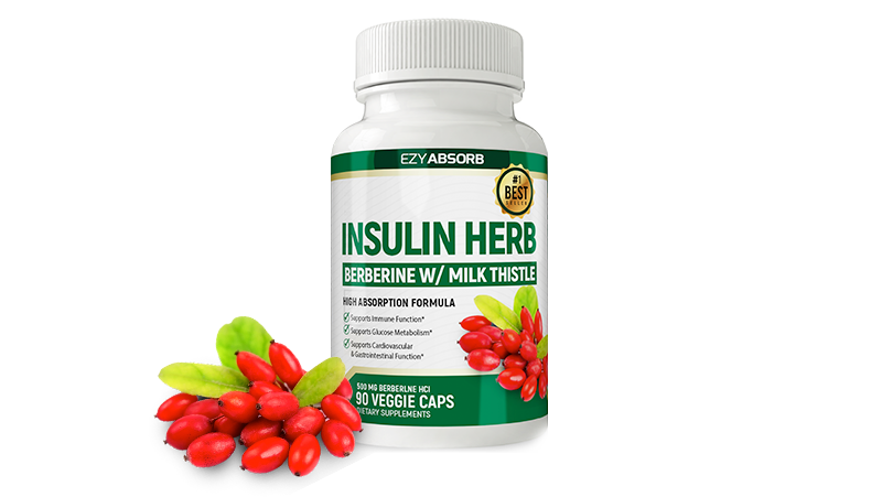 Insulin Herb Single Bottle (1 Month Supply)